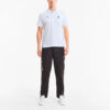 Polo de manga corta a rayas PUMA x BMW Motorsport “Blanco y negro”