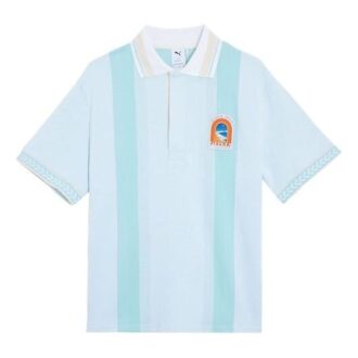 Polo de manga corta Après Court “Azul”