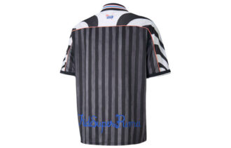 Polo de manga corta con rayas PUMA x KS JERSEY en negro