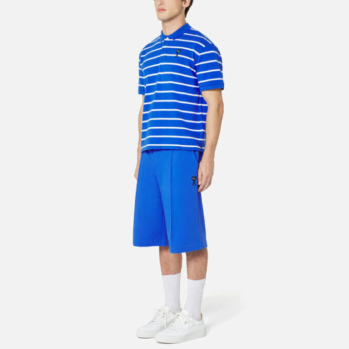 Polo de manga corta PUMA x AMI “Azul”