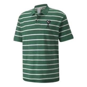 Polo de manga corta PUMA x Ami “Verde”