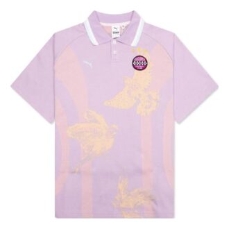Polo de punto PUMA x KidSuper “Violeta intenso”