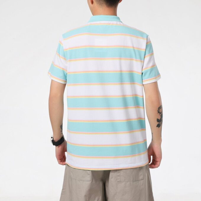 Polo de rayas Downtown “Blanco”