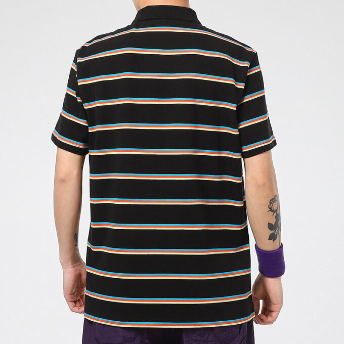Polo de rayas Downtown “Negro”