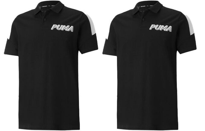 Polo deportivo moderno con logotipo “Negro”