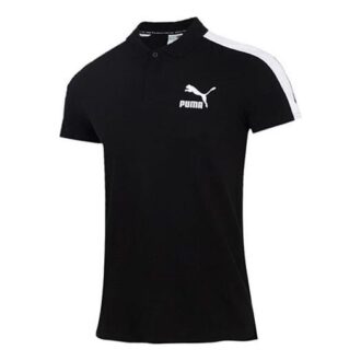 Polo icónico T7 “Negro y blanco”