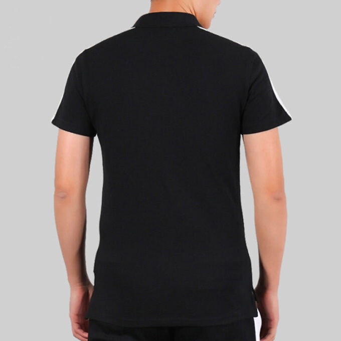 Polo icónico T7 “Negro y blanco”
