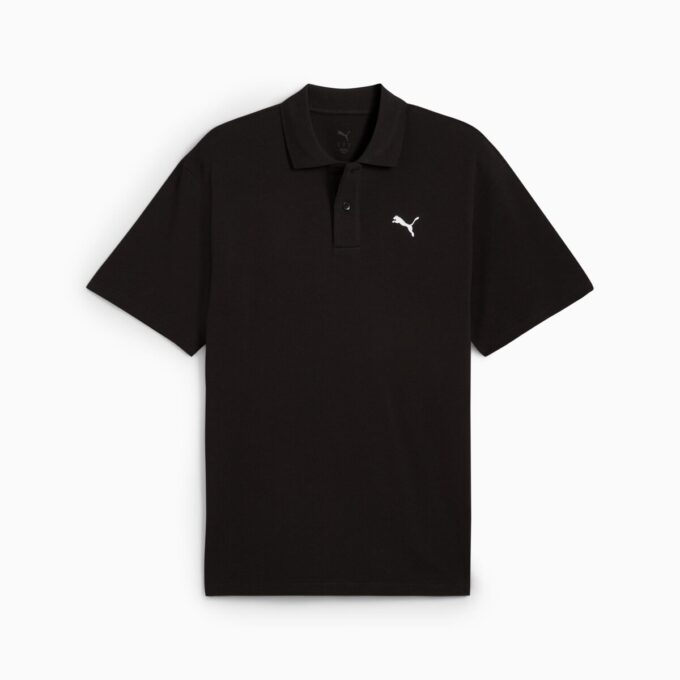 Polo piqué relajado para hombre, básicos de armario Polo piqué relajado para hombre, básicos de armario