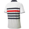 Polo unidireccional MATTR “Blanco, negro y rojo”