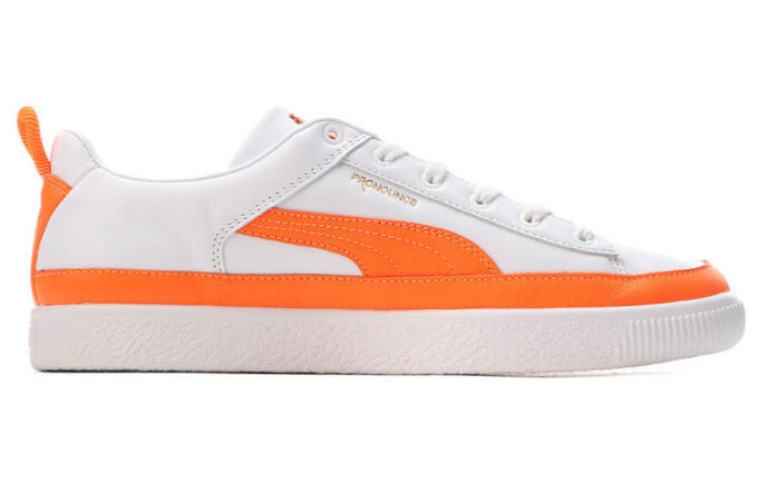 Pronuncia x Basket Vintage “Naranja vibrante”