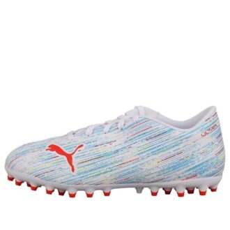 (PS) Botas de fútbol Ultra 4.2 MG Jr. K “Blanco, Rojo, Azul”