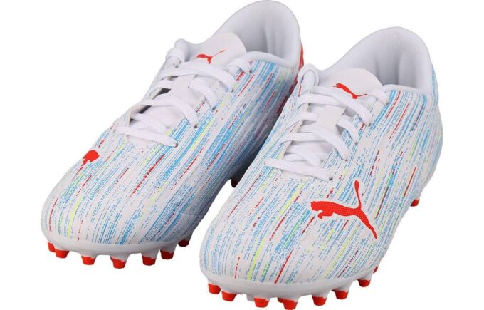 (PS) Botas de fútbol Ultra 4.2 MG Jr. K “Blanco, Rojo, Azul”