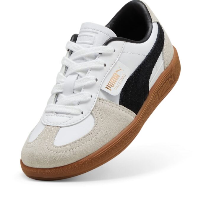 (PS) Cuero Palermo “Blanco Negro Goma”