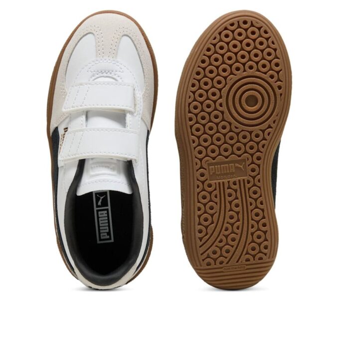 (PS) Palermo Elevata Cuero “Gris Vapor Blanco Goma”