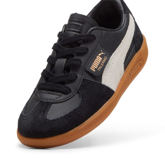 (PS) Palermo Leather “Pluma Negra Gris Goma”