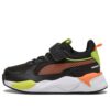 (PS) RS-X “Negro Naranja Glo”