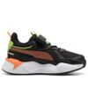 (PS) RS-X “Negro Naranja Glo”