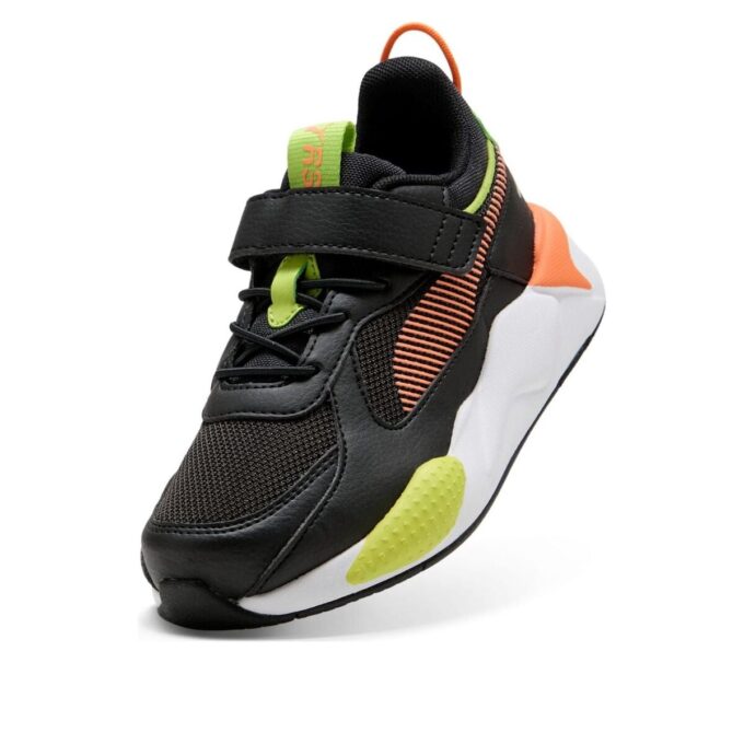 (PS) RS-X “Negro Naranja Glo”