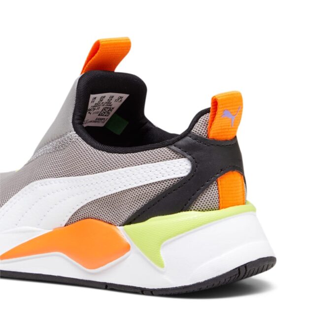 (PS) RS-X3 Slip-On “Gris hormigón, naranja Rickie”