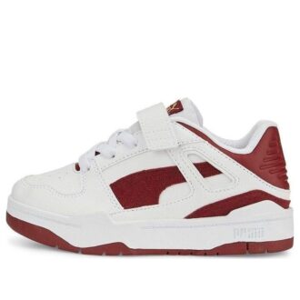 (PS) Slipstream Suede “Blanco Rojo Intenso”