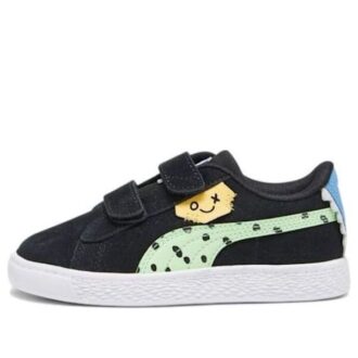 (PS) Suede Classic “Mix Match – Helecho de primavera negro”