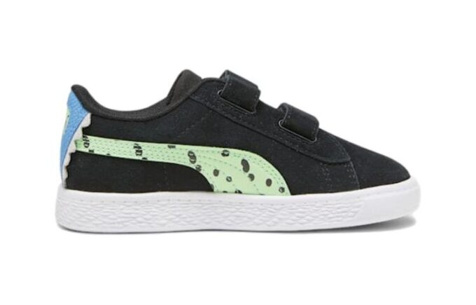 (PS) Suede Classic “Mix Match – Helecho de primavera negro”