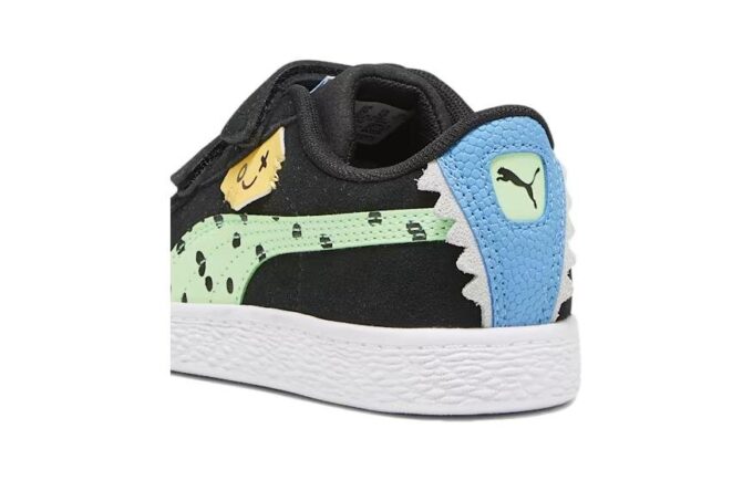 (PS) Suede Classic “Mix Match – Helecho de primavera negro”
