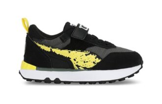(PS) x BOB ESPONJA PANTALONES CUADRADOS Rider FV “Negro Amarillo”
