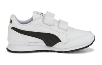 (PS) Zapatillas de cuero ST Runner v3 “Blanco y negro”