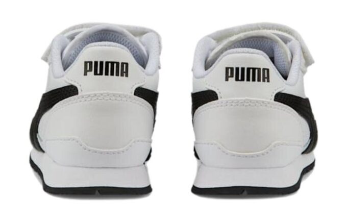 (PS) Zapatillas de cuero ST Runner v3 “Blanco y negro”