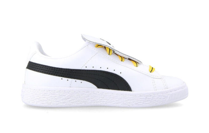 (PS) Zapatillas Minions Basket Tongue Ps Blanco/Negro