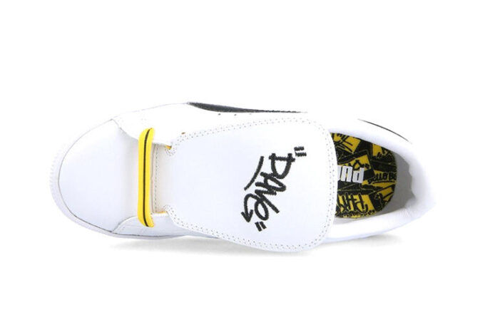 (PS) Zapatillas Minions Basket Tongue Ps Blanco/Negro