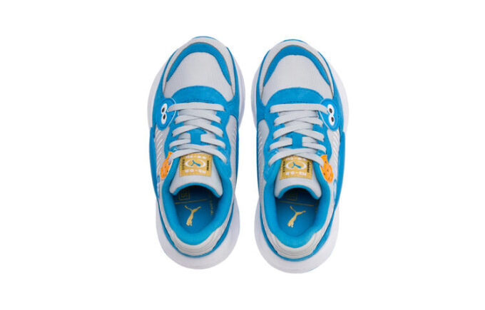 (PS) Zapatillas para correr Sesame Street x PUMA 50 Rs 9.8 Azul/Gris