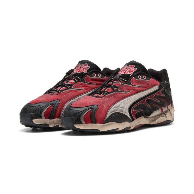 PUMA x A$AP Rocky Inhale “Paquete desgastado Negro Pop Rojo”
