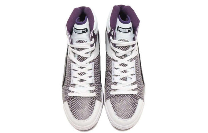 PUMA x Atmos SlipStorm Mid Snake Vintage “Blanco, Morado y Negro”