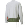 PUMA x ATTEMPT Jersey informal de cuello redondo con empalme cruzado en gris