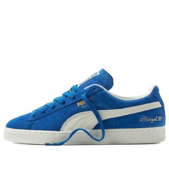 PUMA x END. Suede Mangal II Clyde “Blanco Real”