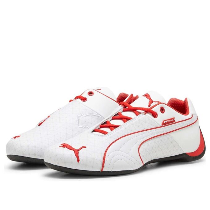 PUMA x Fórmula 1 Future Cat “Blanco Pop Rojo”