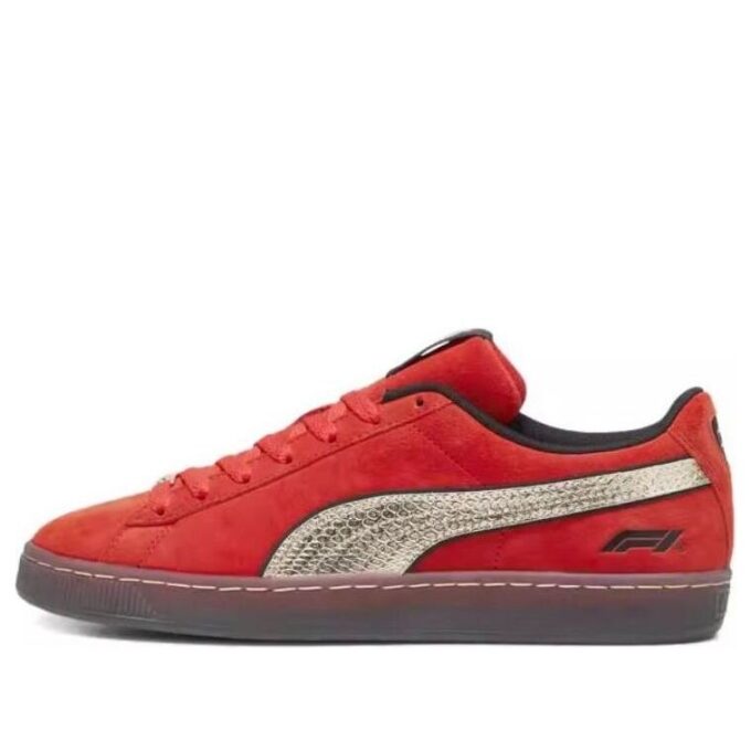 PUMA x Fórmula 1 Shanghai GP Suede “Pop Red Gold”