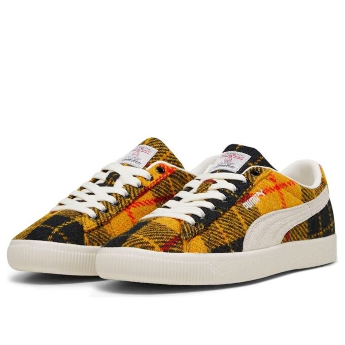 PUMA x Harris Tweed Suede Vintage “Amarillo Tartán”