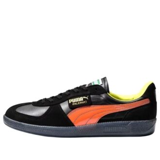 PUMA x KICKS LAB. Fabricado en Japón. Palermo “Black Flame Flicker”.