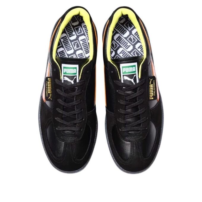 PUMA x KICKS LAB. Fabricado en Japón. Palermo “Black Flame Flicker”.