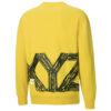 PUMA x Michael Lau Crossover Casual Deportivo Cuello Redondo Amarillo