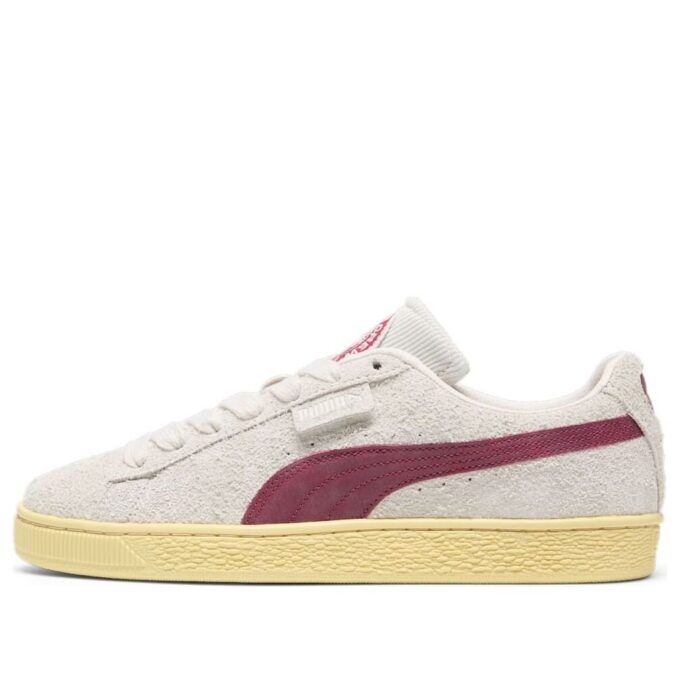 PUMA x Palm Tree Crew Suede R “Gris vapor” Rojo club