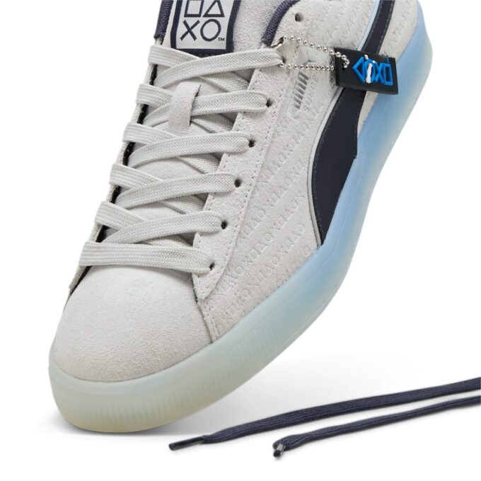 PUMA x Playstation Suede “Gris Glacial Azul Marino”