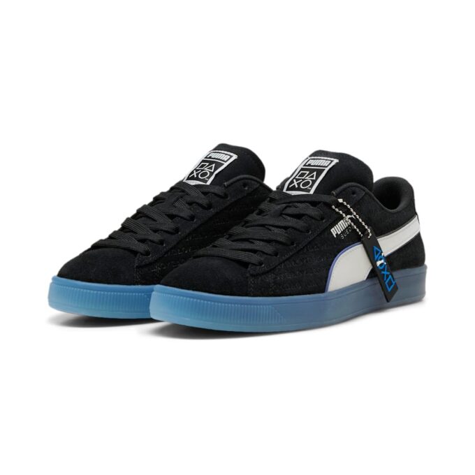 PUMA x Playstation Suede “Negro Gris Glacial”