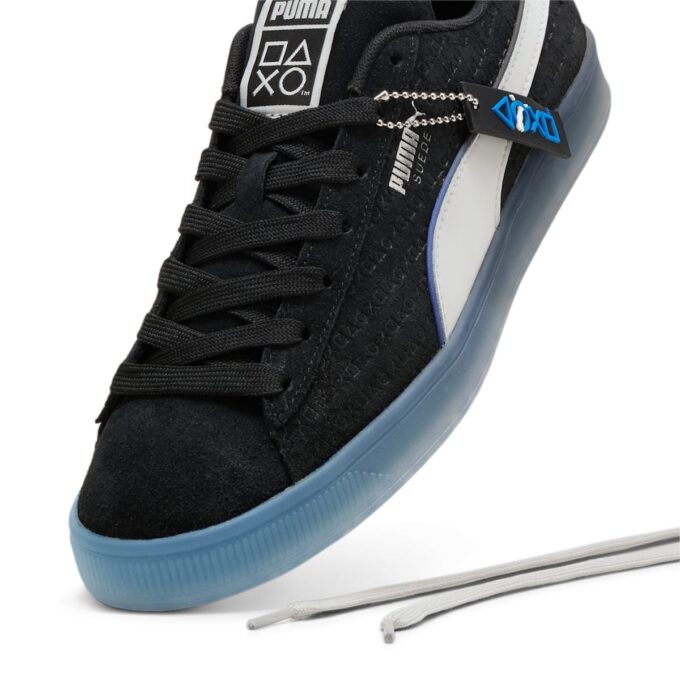PUMA x Playstation Suede “Negro Gris Glacial”