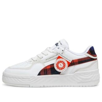 PUMA x Porsche Legacy CA Pro “Tartan Formstrip White Redmazing”