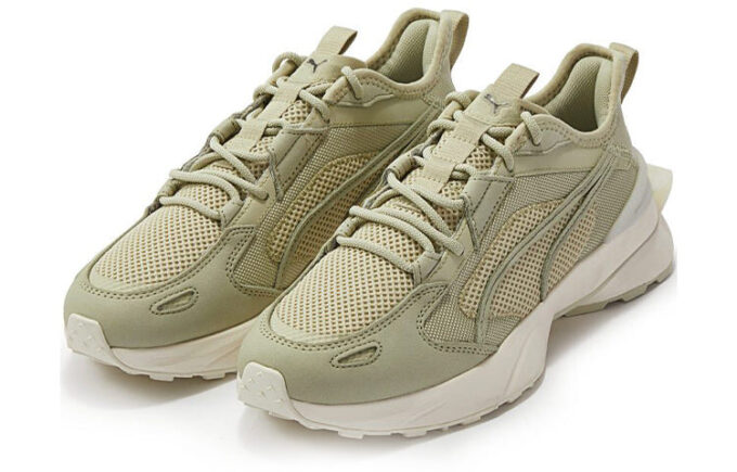 Pwrframe Op-1 Lth Athleisure – Zapatillas deportivas informales unisex, color verde