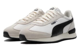 R78 Nylon Retro “Beige Blanco Negro”